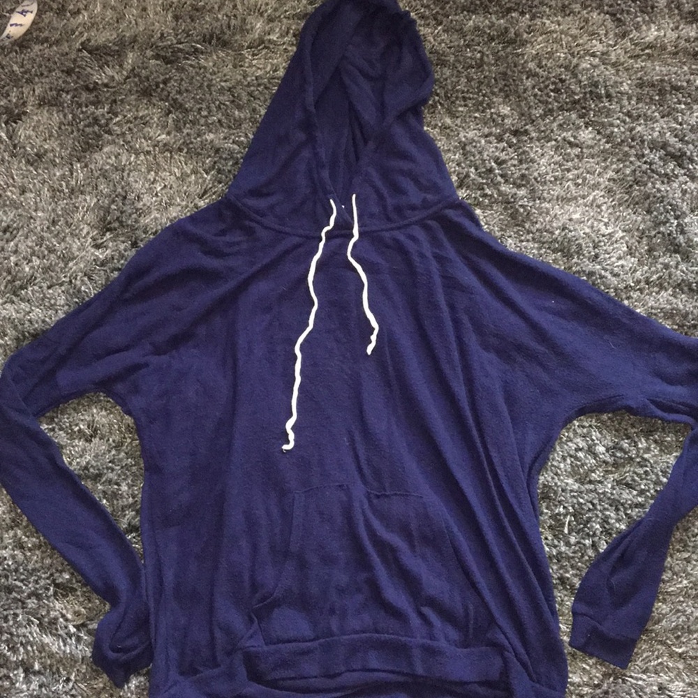Brandy Melville blue hoodie💙
